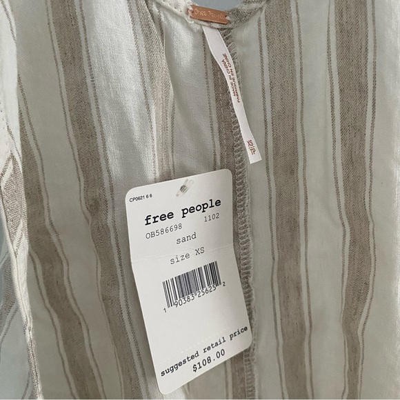 Free People Striped Jumper - Picture 3 of 8